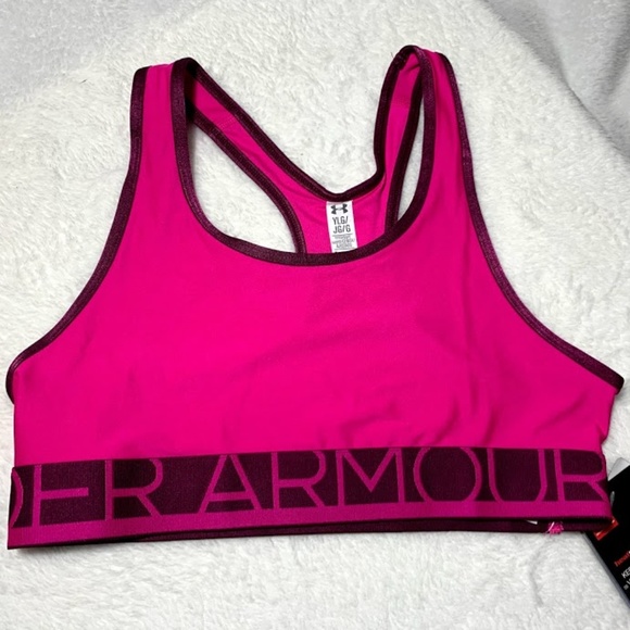 under armour fitted sports bra